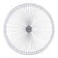 Micagi WH-TR9529140 29"X4"X13GX140H ALUMINUM POLISH FAT RIMS WHEEL SET.