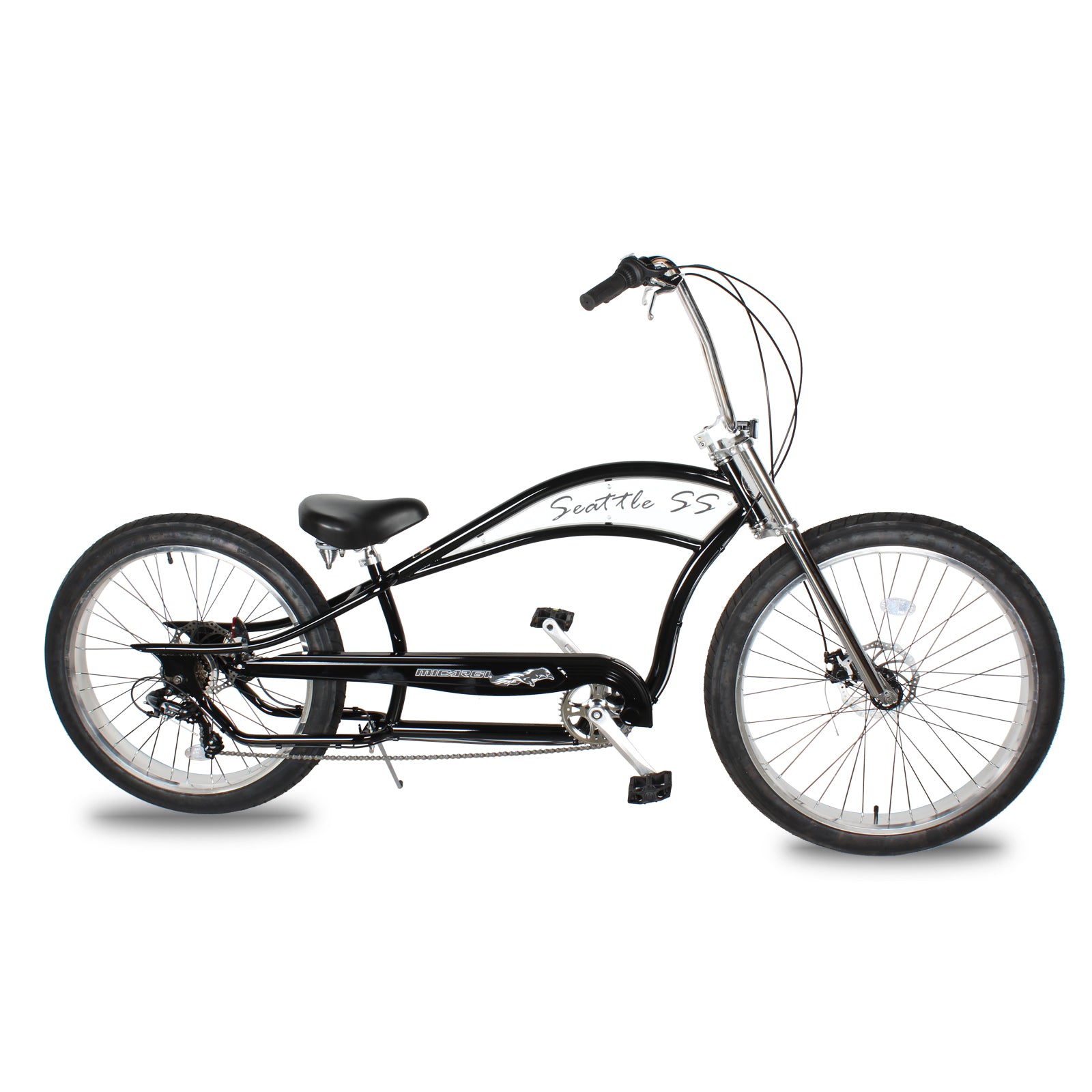Micargi 26 Seattle Beach Chopper Cruiser Bike