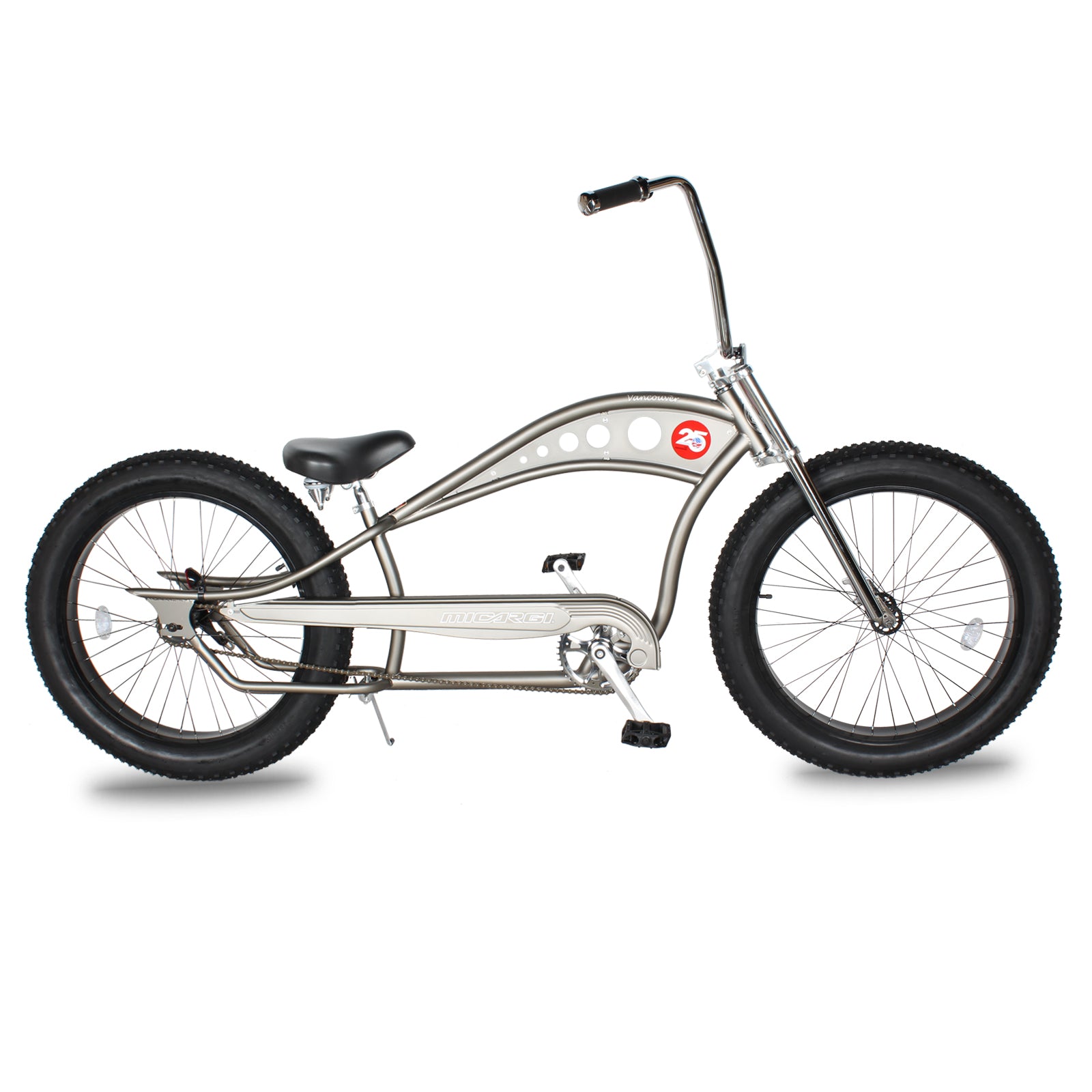 micargi chrome beach cruiser