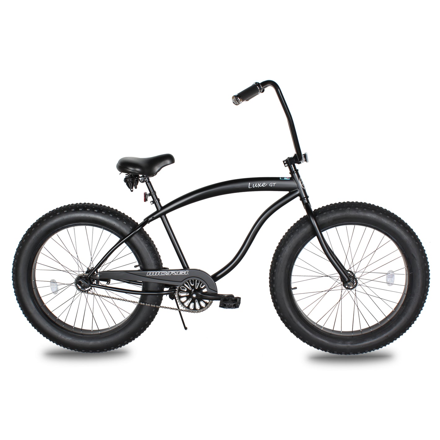 Micargi Luxe GT 26" Beach Cruiser Bikes matte black coaster brake