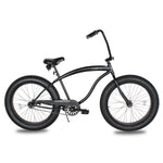 Micargi Luxe GT 26" Beach Cruiser Bikes matte black coaster brake
