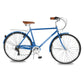Micargi Roasca 700C Hybrid City Bikes 7 Speed in blue