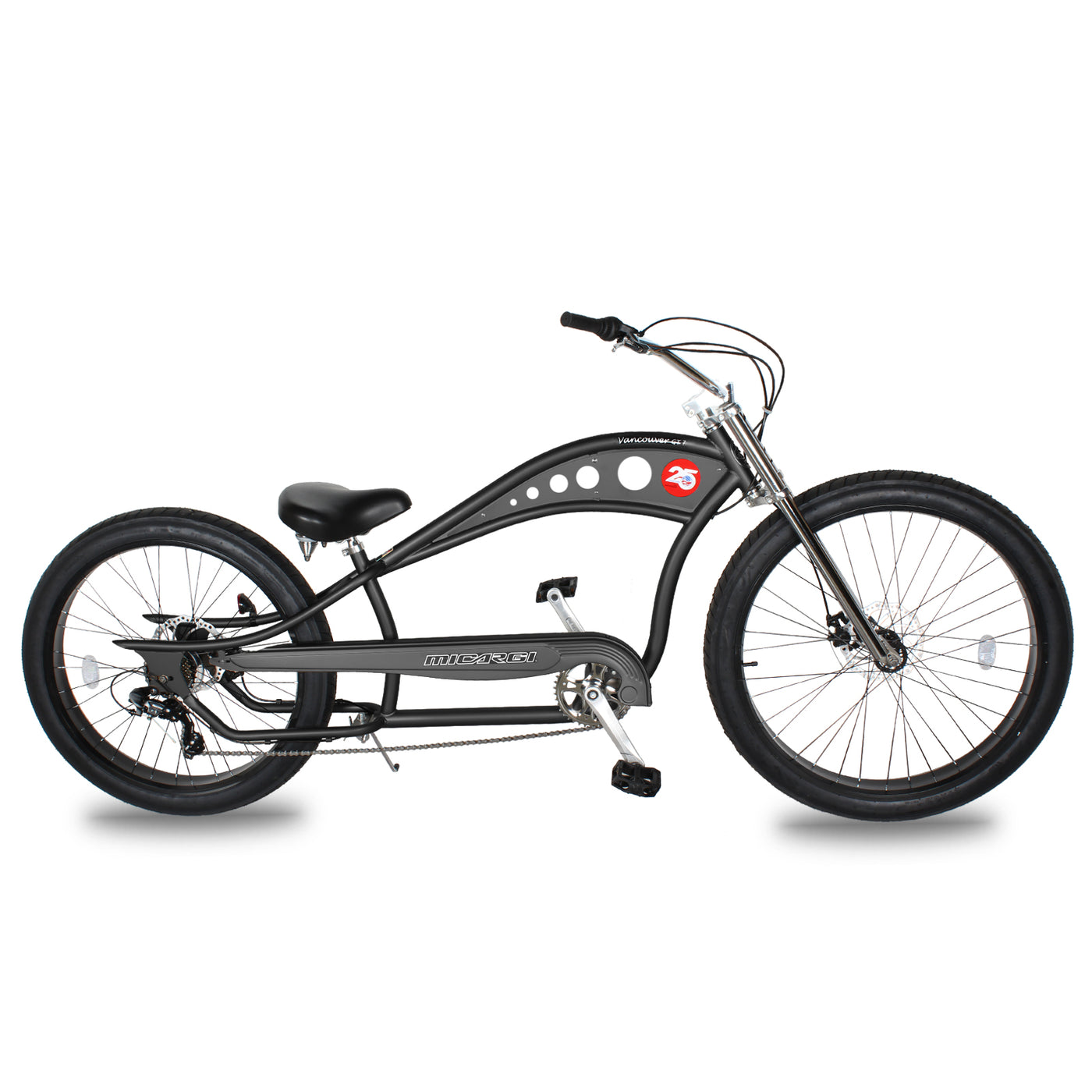 micargi chrome beach cruiser