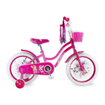 Micargi Ellie 16in Kids Bike Boys Girls Freestyle Bicycle in pink