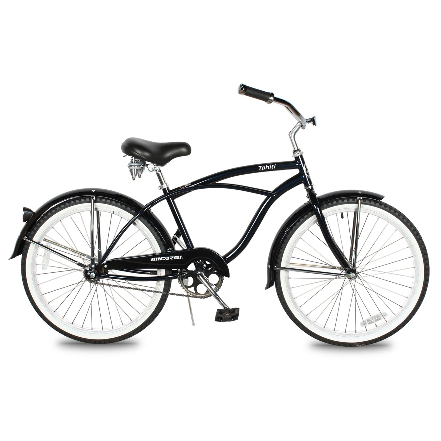 Micargi Tahiti Single Speed 26 Inch Men's Beach Cruiser Bike coaster brake