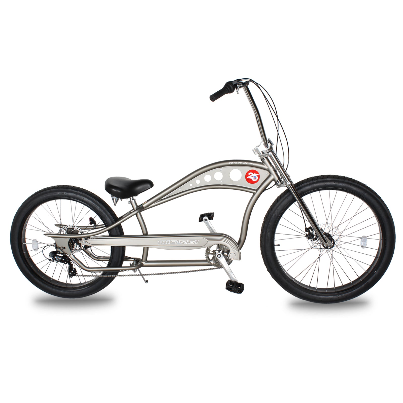 micargi chrome beach cruiser