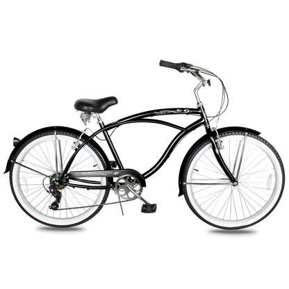 Micargi Pantera 26 Inch Men's Cruiser Bike 1 Speed/ 7 Speed