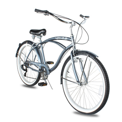 Micargi Pantera 26 Inch Men's Cruiser Bike 1 Speed/ 7 Speed