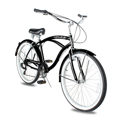 Micargi Pantera 26 Inch Men's Cruiser Bike 1 Speed/ 7 Speed