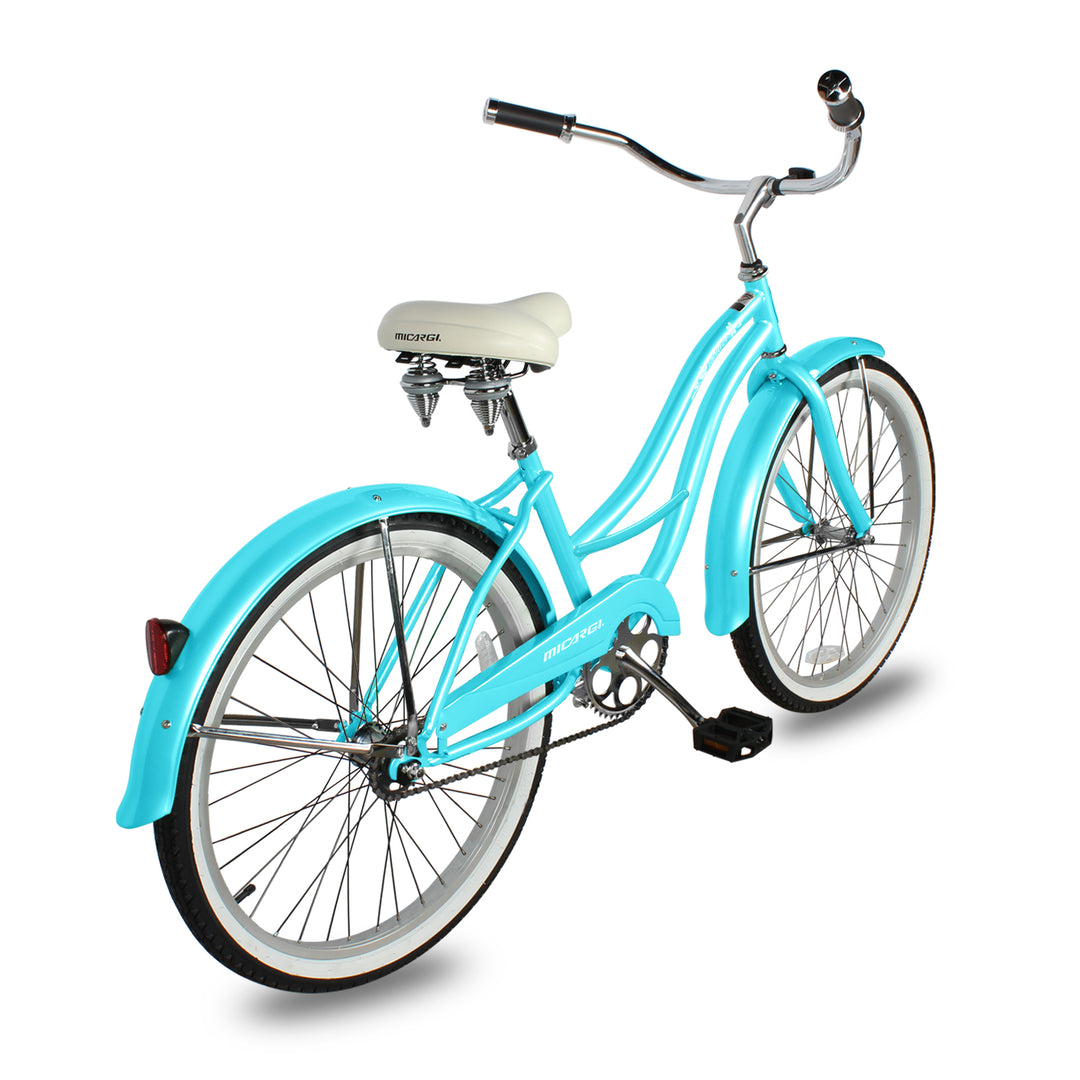 Beach Womens Cruiser Bike In Stock Micargi Tahiti 26 Women's Cruiser Bike Single Speed