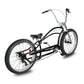 Micargi 26 Seattle Beach Chopper Cruiser Bike fat tire in black