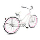 Side view of Micargi Rover GX  26" Beach Cruiser Bike for Women low handlebar coaster brake