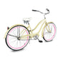Side view of Micargi Rover GX  26" Beach Cruiser Bike for Women step through frame