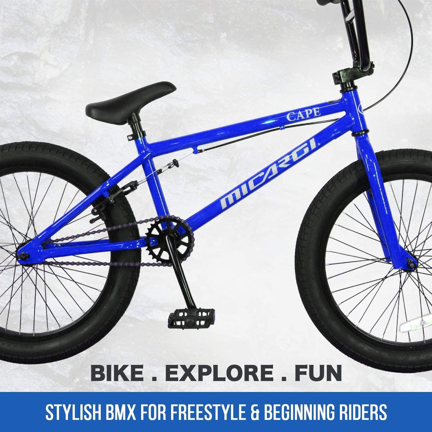 Micargi Maze Cape Sidewalk BMX Bike for Kids