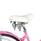 Close up of Micargi Rover GX  26" Beach Cruiser Bike for Women wide dual spring saddle