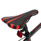 Close up of Micargi Cross 5.0 700c Hybrid Road Bike wide seat