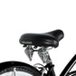 Close up of Micargi Pantera Women's Beach cruiser Bike dual spring wide saddle