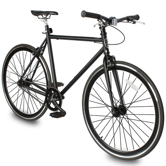 Micargi RD-269 Fixed Gear Single-Speed Hi-Ten Steel Frame Road Bike