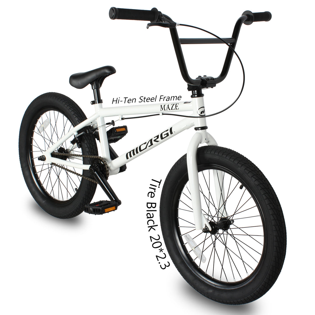 Micargi Maze Cape Sidewalk BMX Bike for Kids 20-inch