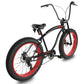 Side view of Micargi Slugo SS 26"*4.0" Fat Tire Beach Cruiser Bike disc brake