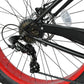 Close up of Micargi Slugo SS 26"*4.0" Fat Tire Beach Cruiser Bike 7-speed disc brake