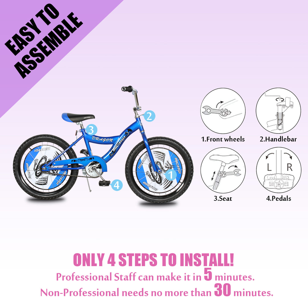 Micargi Dragon 20-Inch Kids Bike