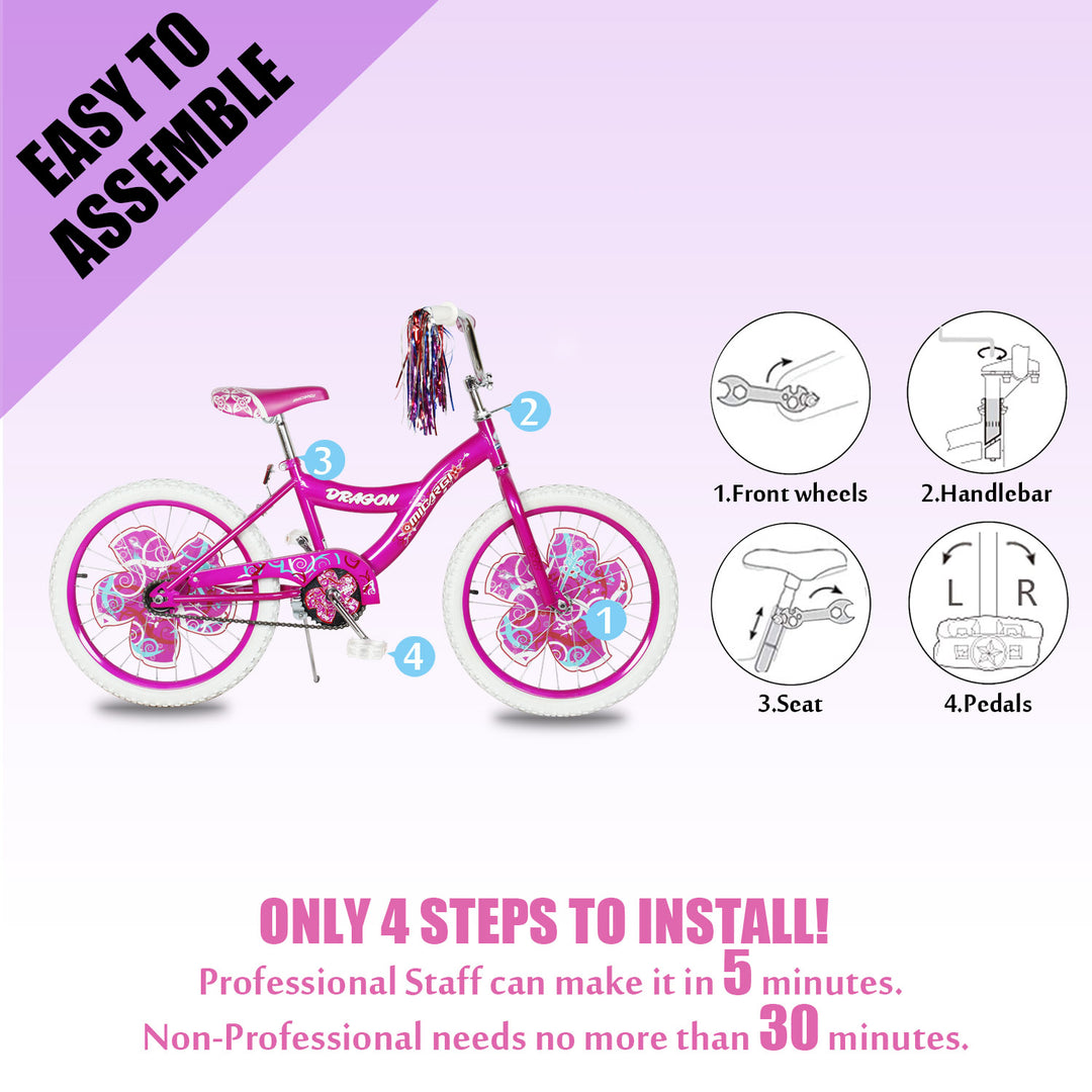 Micargi Dragon 20-Inch Kids Bike