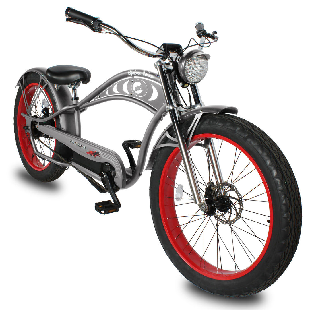 Micargi Cyclone 26" 48V 500W Electric Fat Tire Beach Cruiser