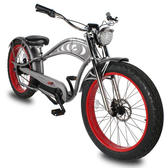 Micargi Cyclone 26" 48V 500W Electric Fat Tire Beach Cruiser