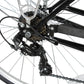 Close up of Micargi MIXE V7 700C City Beach Cruiser Bike 7-speed sturdy spokes
