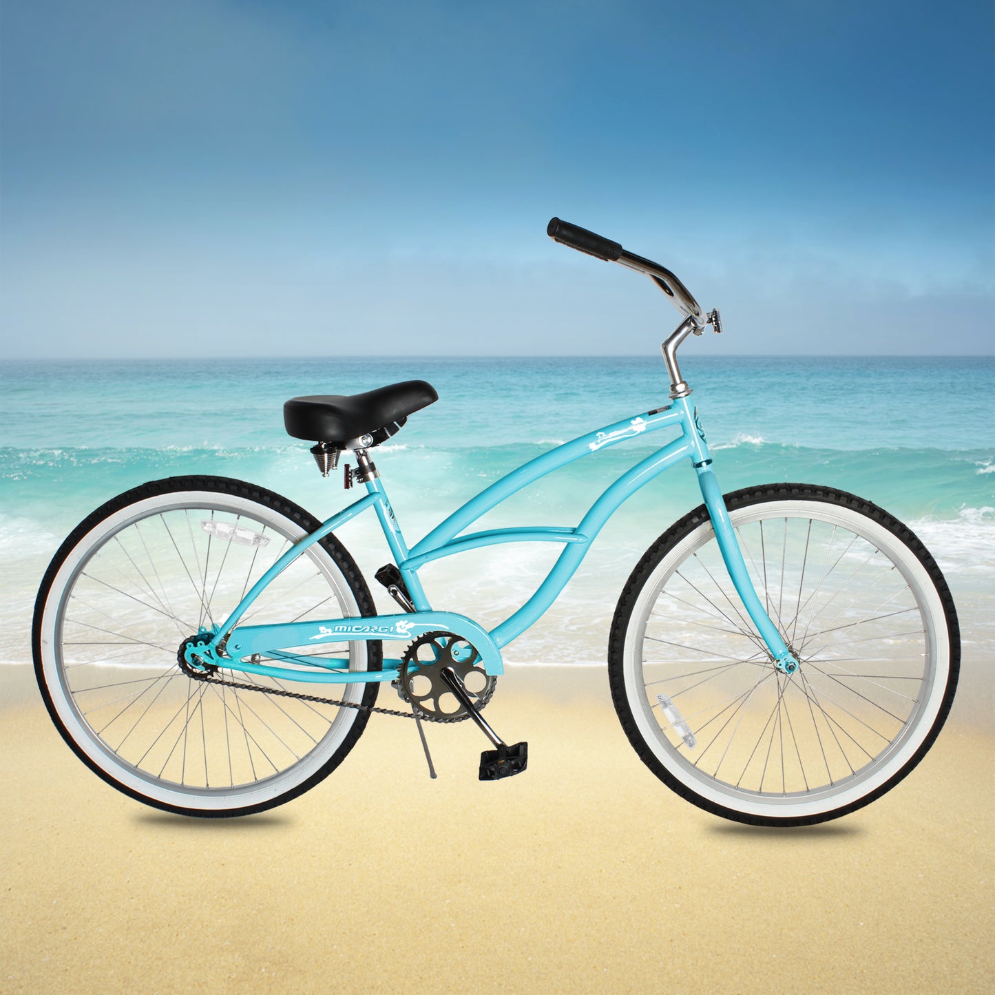 Micargi Pantera 26 Inch Women's Beach Cruiser Bike 1 Speed/ 7 Speed