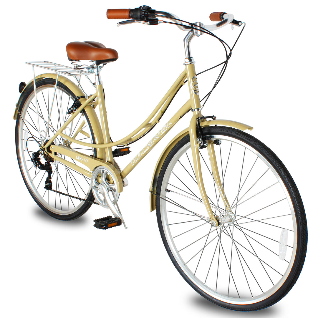 Micargi MIXE V7 700C City Bike Beach Cruiser Bicycle