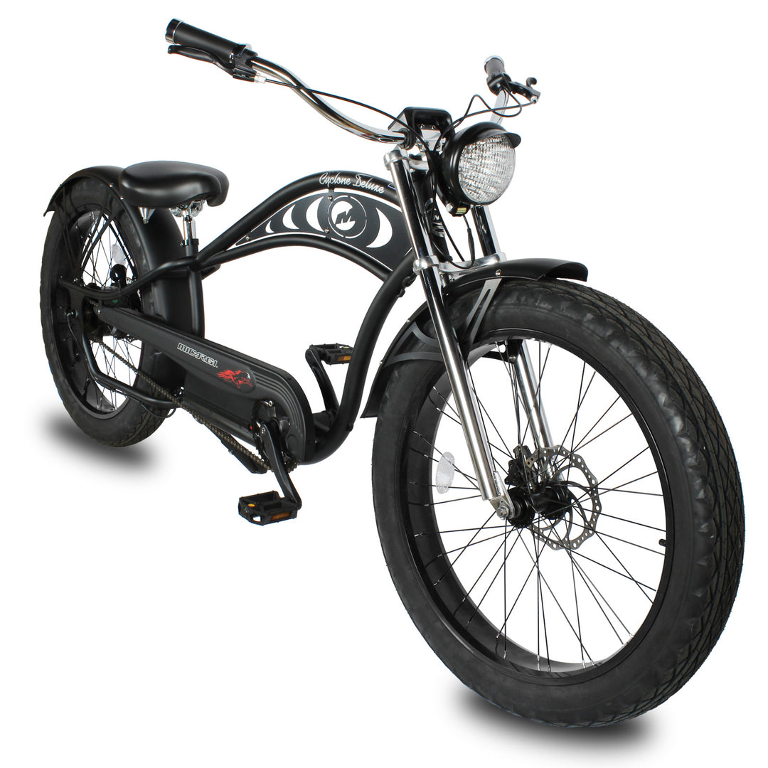 Micargi Cyclone 26" 48V 500W Electric Fat Tire Beach Cruiser