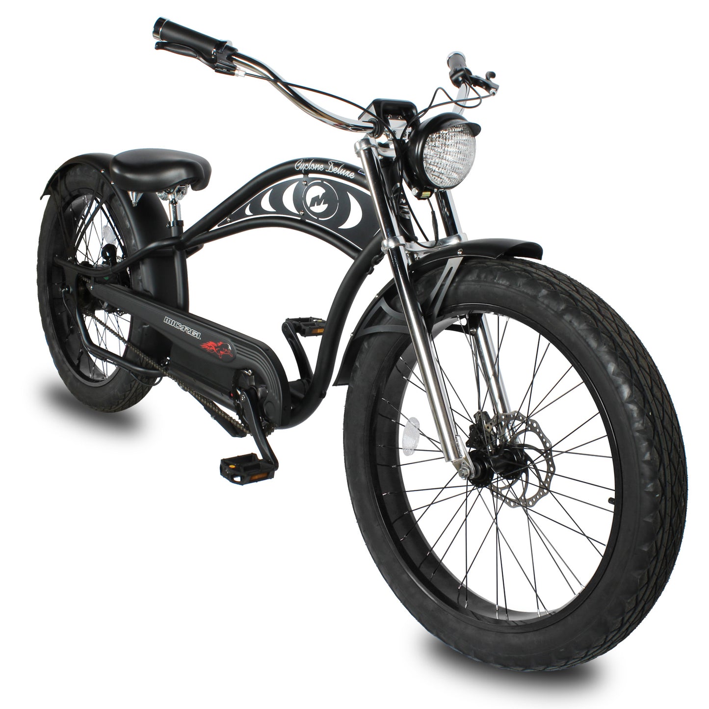 Micargi Cyclone 26" 48V Electric Fat Tire Beach Cruiser