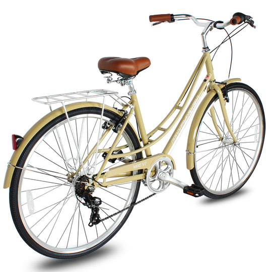 Micargi MIXE V7 700C City Bike Beach Cruiser Bicycle