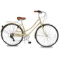 Micargi MIXE V7 700C City Beach Cruiser Bike v brake 7-speed