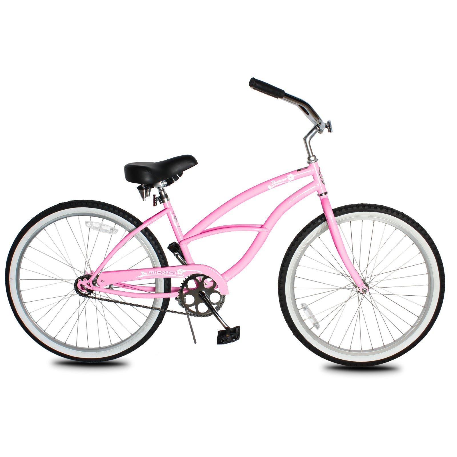 Micargi 26 in. Pantera Womens Beach Cruiser Bicycle, Baby Blue Micargi 26 in. Pantera Womens Beach Cruiser Bicycle, Baby Blue