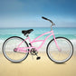 Micargi Pantera Women's Beach cruiser Bike coaster brake 1 Speed in pink