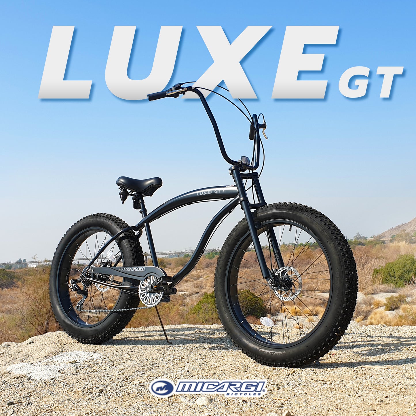 Micargi Luxe GT 26" Beach Cruiser Bikes