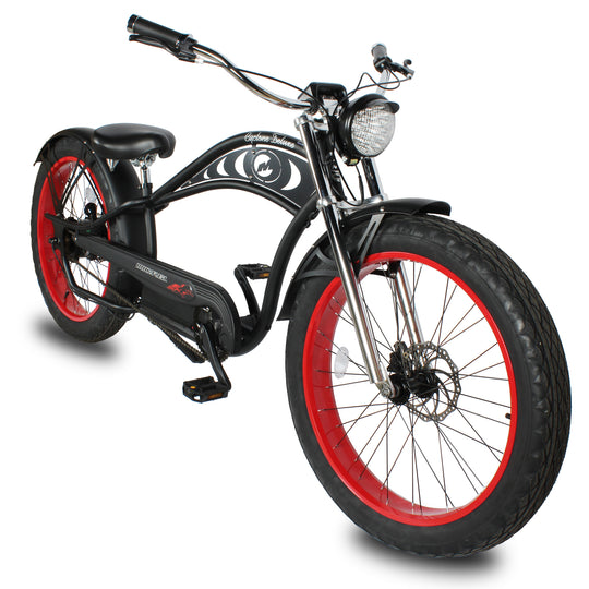 Micargi Cyclone 26" 48V 500W Electric Fat Tire Beach Cruiser