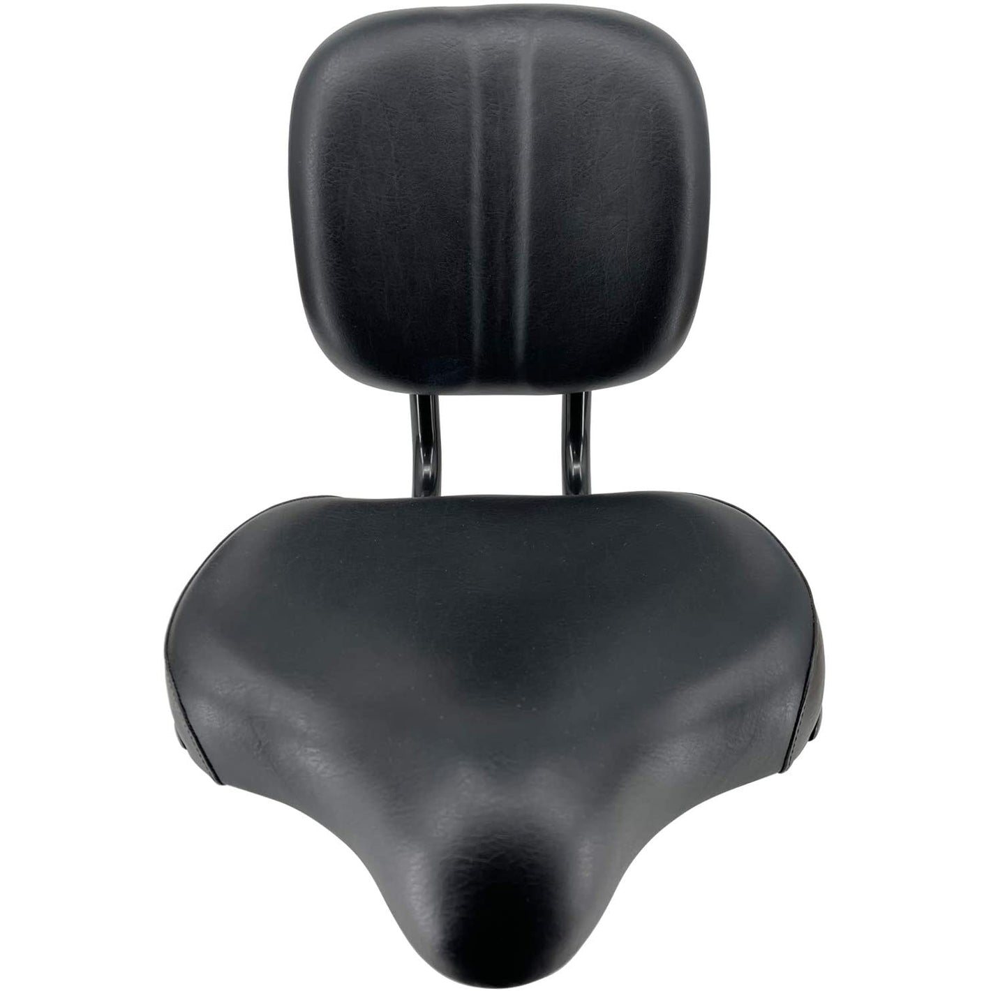 Micargi Most Comfortable Bike Seat-Extra Wide and Padded Bicycle Saddle in black