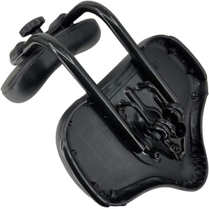 Micargi Most Comfortable Bike Seat-Extra Wide and Padded Bicycle Saddle in classic black