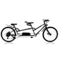 Micargi Raiatea 500W Tandem Electric Bicycle in matte black