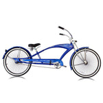 Micargi Puma GTS 26″ Stretch Cruiser Bicycle in blue