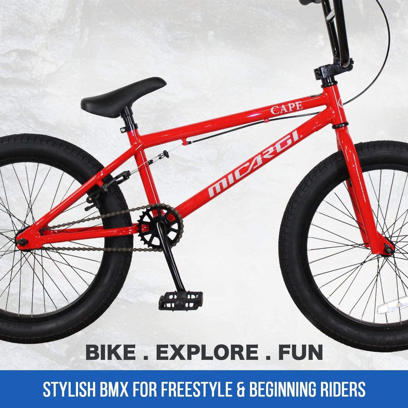 Micargi Maze Cape Sidewalk BMX Bike for Kids