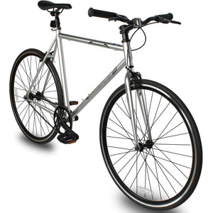 Side view of Micargi RD-269 Road Bike Single-Speed Hi-Ten Steel Frame 