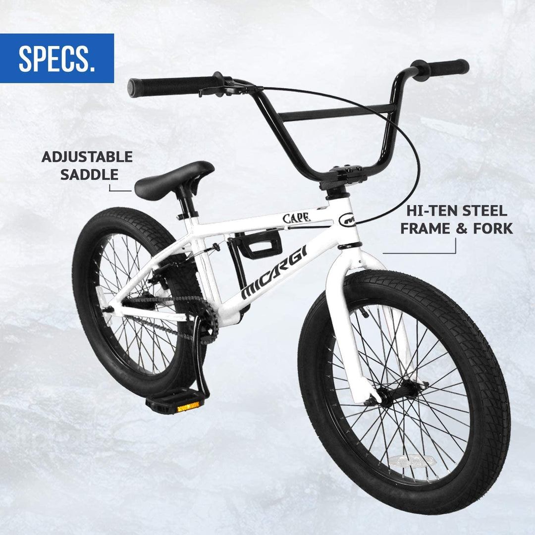 Micargi Maze Cape Sidewalk BMX Bike for Kids 20-inch